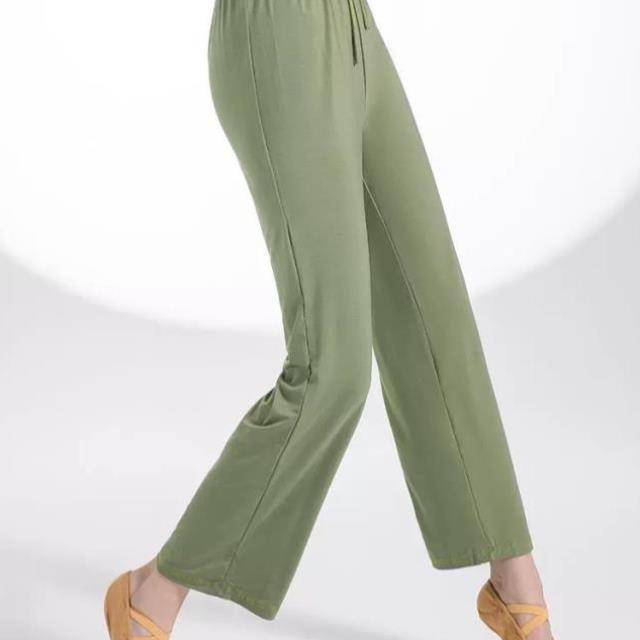 New dance wide -legged pants loose straight tube summer practice pants classical dance thin modern dance pants