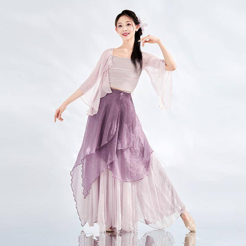Classical Dance Costume Chinese Dance Performance Dance Dance Dance Clothing Clothing Dressing Skirt Loose Guofeng Skirt Summer