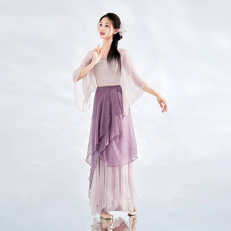 Classical Dance Costume Chinese Dance Performance Dance Dance Dance Clothing Clothing Dressing Skirt Loose Guofeng Skirt Summer