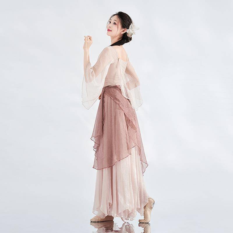 Classical Dance Costume Chinese Dance Performance Dance Dance Dance Clothing Clothing Dressing Skirt Loose Guofeng Skirt Summer