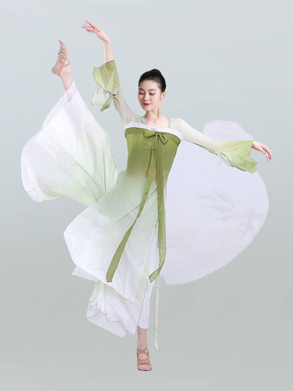 Classical dance service female elegant 2024 new Chinese dance Chinese dance Chinese dance Chinese dressed in gauze Hanfu performance service