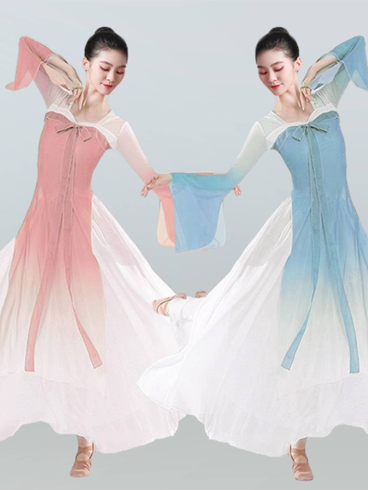 Classical dance service female elegant 2024 new Chinese dance Chinese dance Chinese dance Chinese dressed in gauze Hanfu performance service