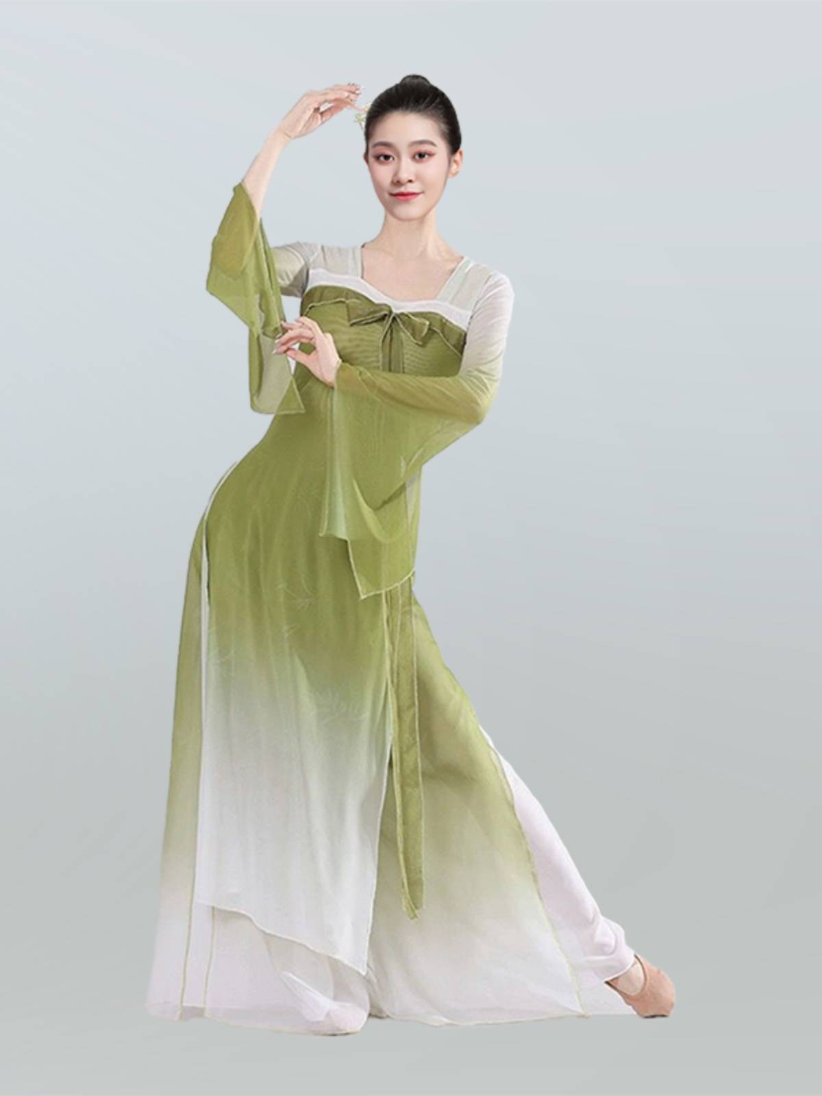 Classical dance service female elegant 2024 new Chinese dance Chinese dance Chinese dance Chinese dressed in gauze Hanfu performance service