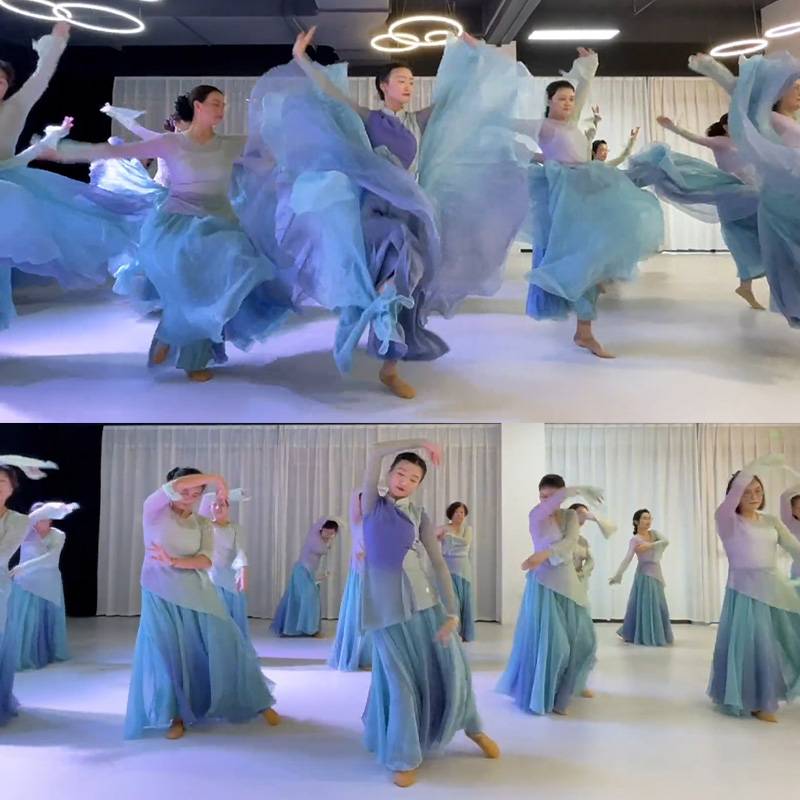 Poetry classics, three sets of Han-tang thongs, and a Qin-tee dress