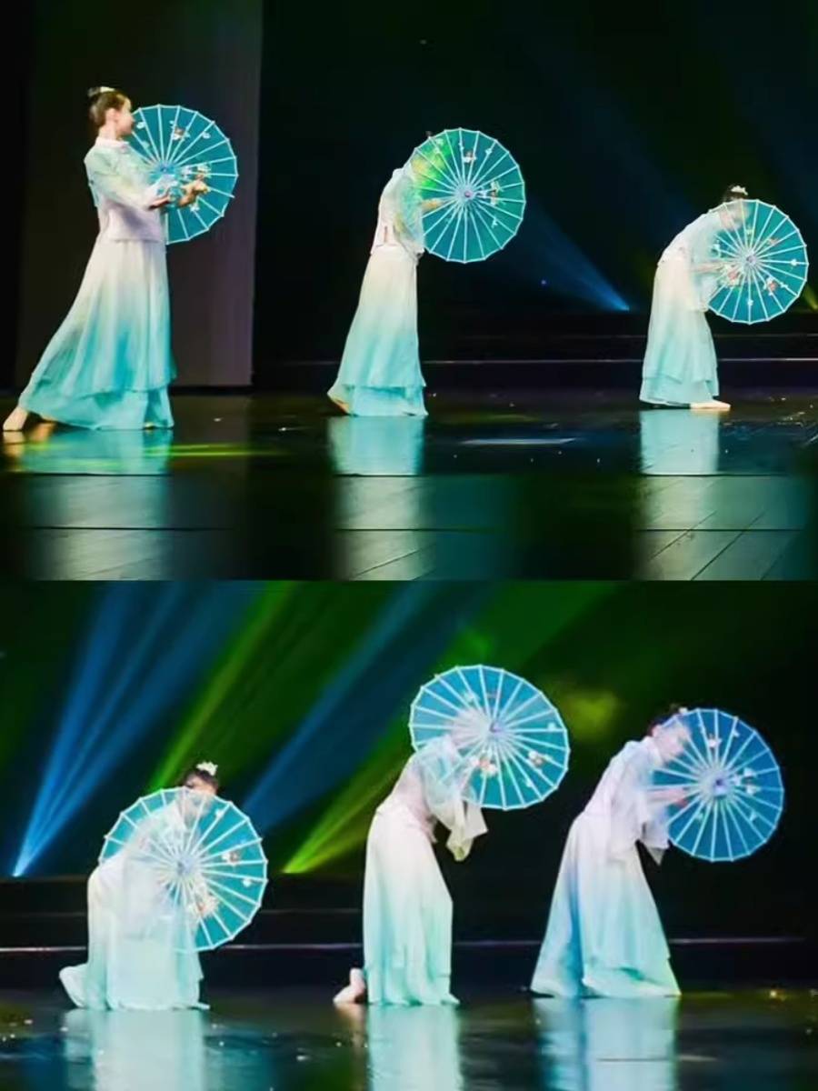 Siko-ho's first-day dance costume, classic dance dress, and the Chinese chute chute