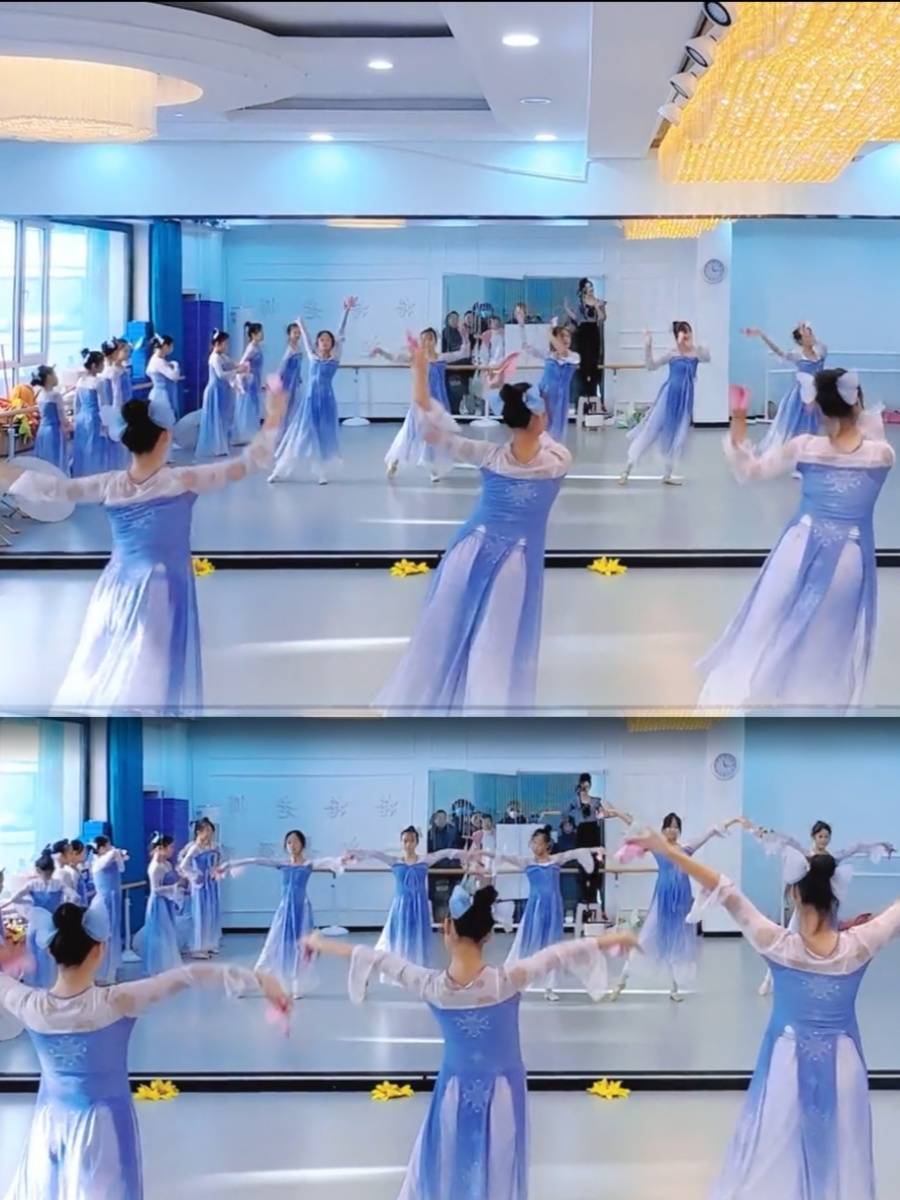 Such as a dream of dance performance clothing classical dance, showing the fairy body rhyme yaisha Yaosa Hanfu umbrella road new style