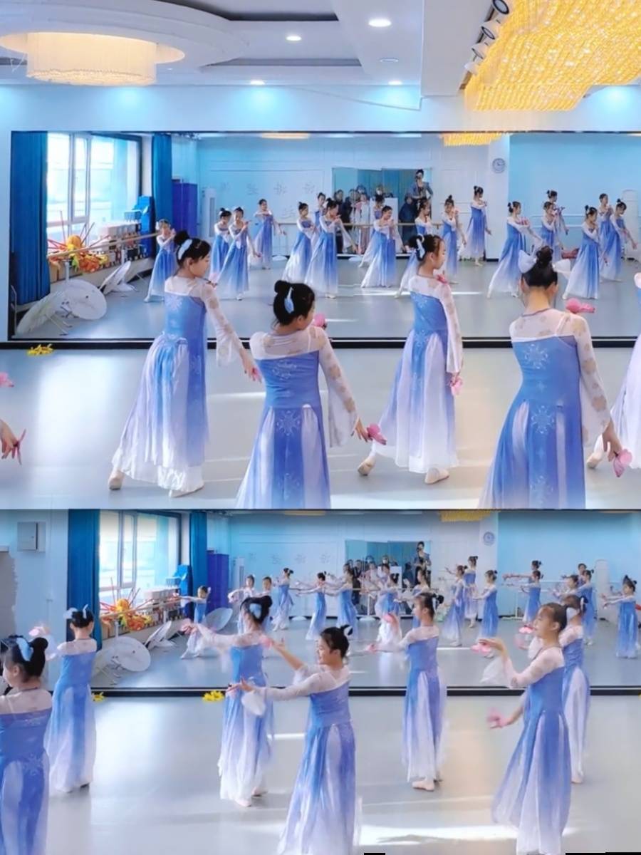 Such as a dream of dance performance clothing classical dance, showing the fairy body rhyme yaisha Yaosa Hanfu umbrella road new style