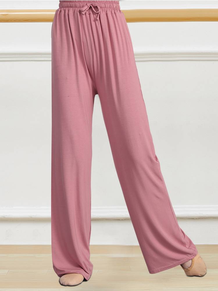 New Moder Dance Pants Women's Loose Lands Lands Lands Big Classic Dance Practice Wide -legged Pants Slender Modern Dance Pants