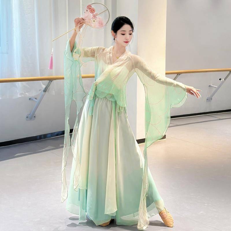 Classical Dance Gradm Dance Butterfly Warves Female Female Female Woman Rhymes Chinese Practice Collection Training Arts Examination Service