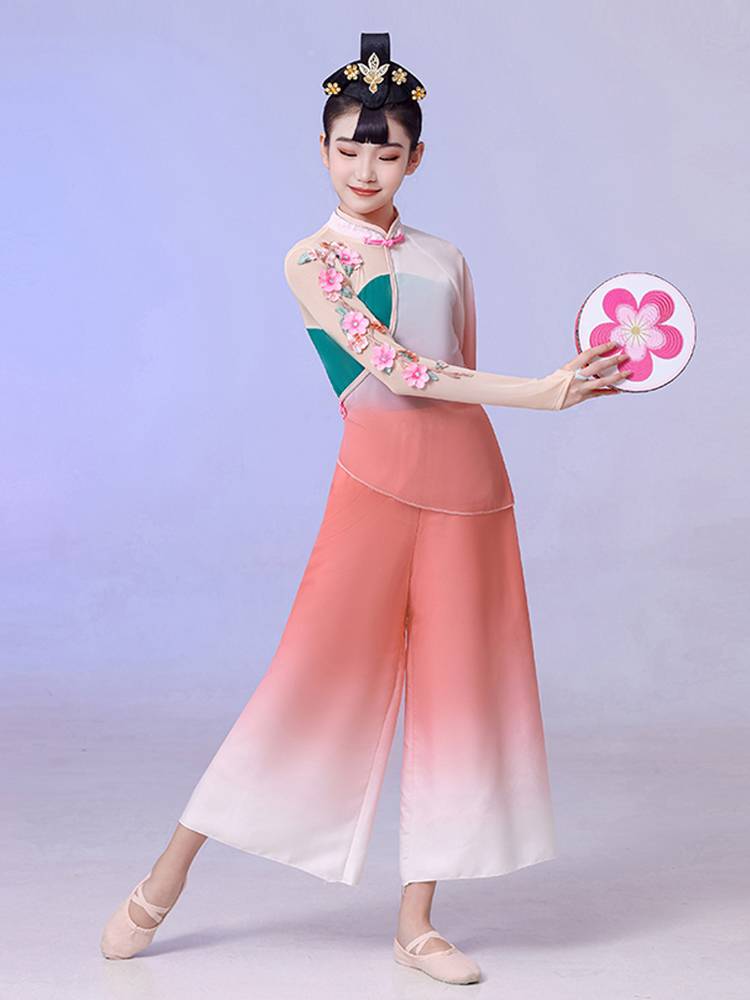 Weiyu Duzun Lotus Award Embroidery Fragrance Dance Dance Service Chinese Classical Classical Dance Flowing Yangge Grandma's Performance Services