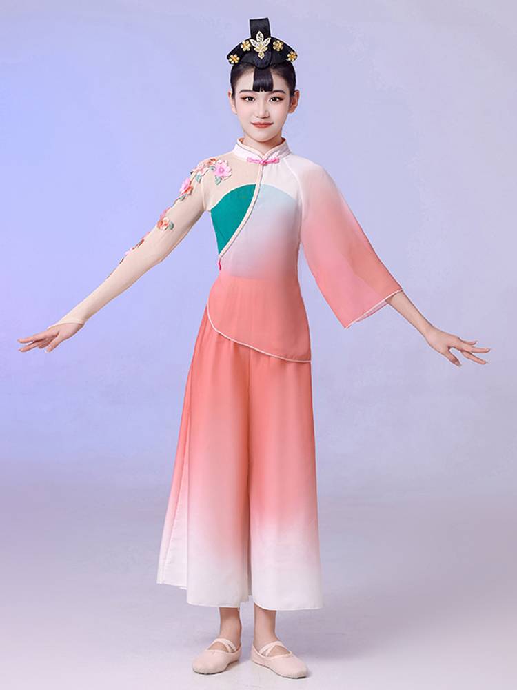 Weiyu Duzun Lotus Award Embroidery Fragrance Dance Dance Service Chinese Classical Classical Dance Flowing Yangge Grandma's Performance Services