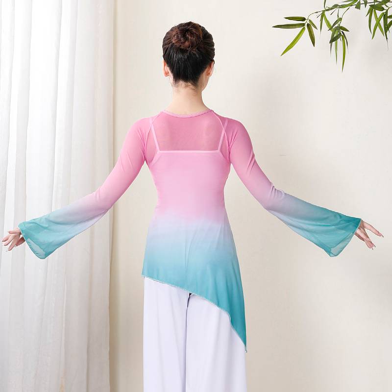 Ancient style dance, Yan Wuqie Ailian, said laughing, laughing, showing the female elegant gradient transition body rhyme yae