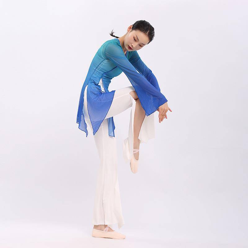 Customly customized Honghonghua New Product Classical Dance Gradient Colorful National Body Charm Performance Practice Female Adult Gine Dance
