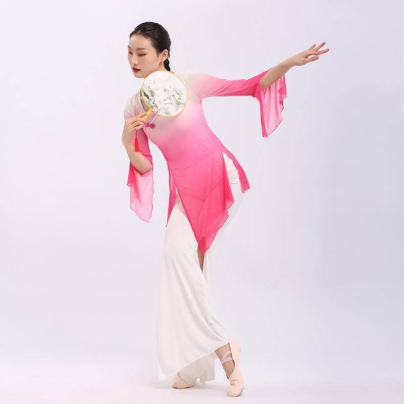 Customly customized Honghonghua New Product Classical Dance Gradient Colorful National Body Charm Performance Practice Female Adult Gine Dance