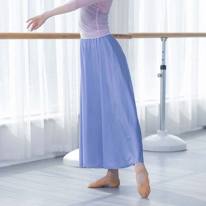 Spot modern dance exercise pants loose and elegant chiffon wide -leg pants Classical dance girl Chinese style dance.