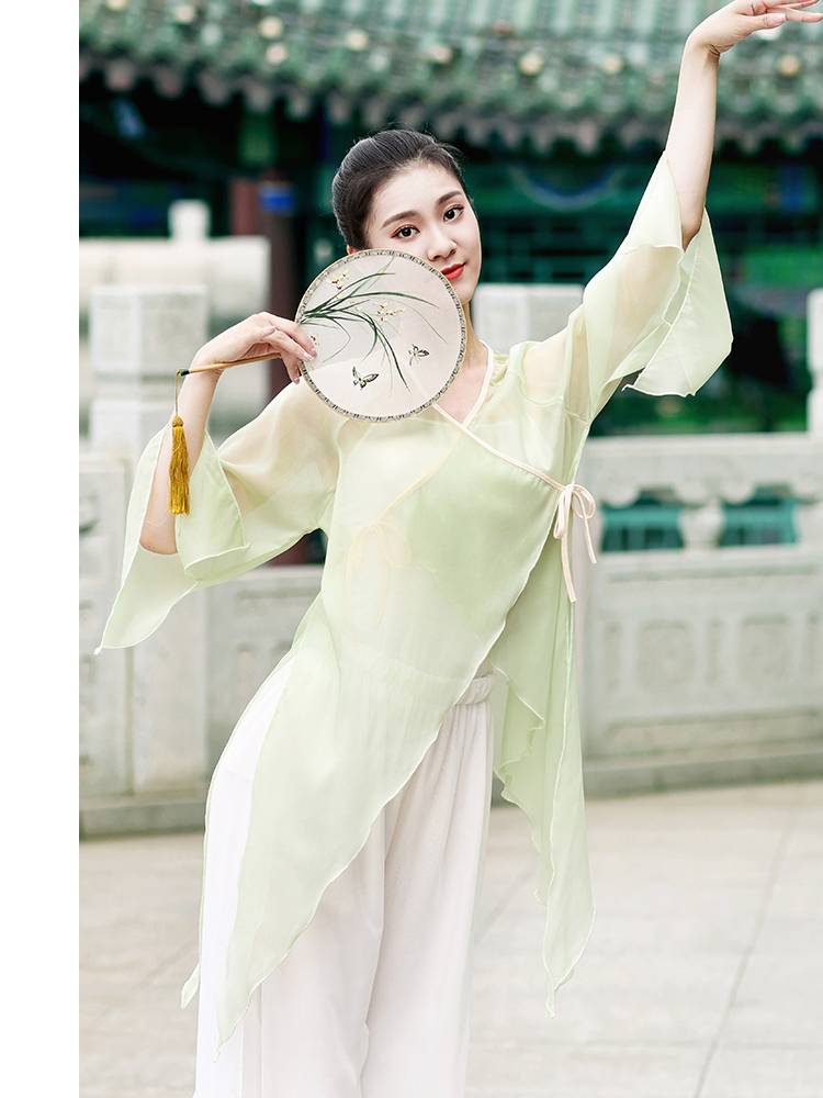 Classical Dance Female Adult Style Practice Services Uniforms Outstanding Gufeng Wait Wait Wait Wait Charming Drives Cloaks National Dance Clothing