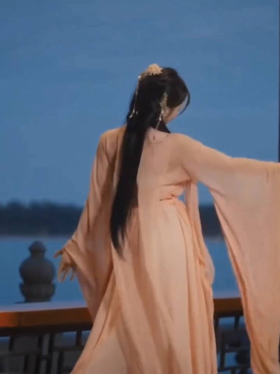 Costume dance performance service new Hanfu female simple classical dance watch show elegant fairy Chinese style dress