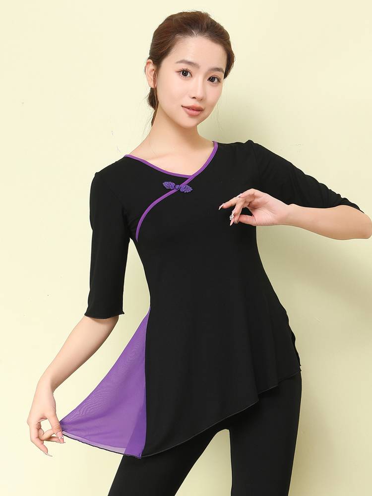 Dance service classical dance female set new adult black professional practice uniforms elegant modern dance dance service large size
