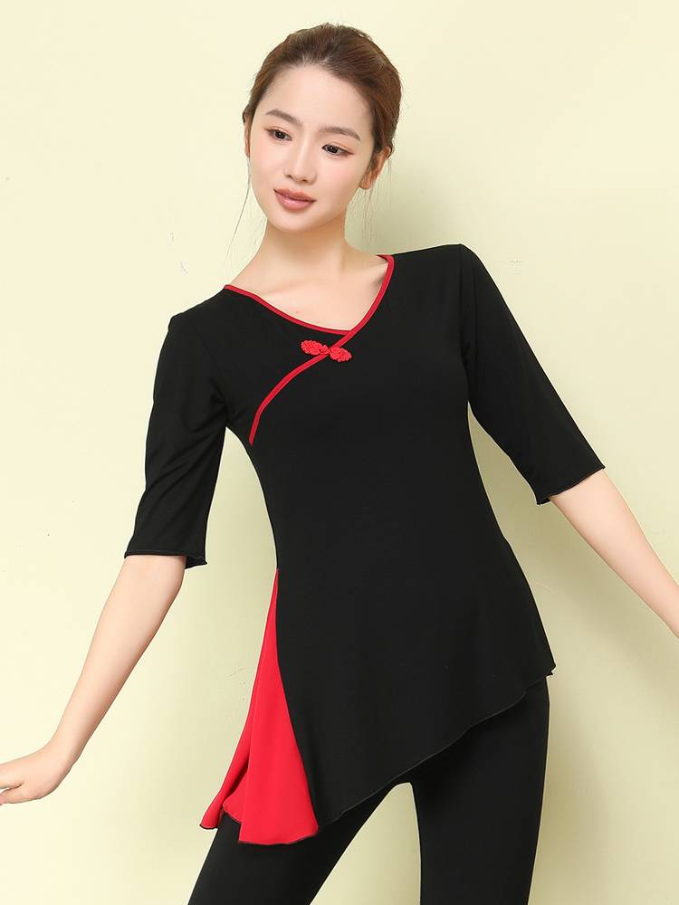 Dance service classical dance female set new adult black professional practice uniforms elegant modern dance dance service large size