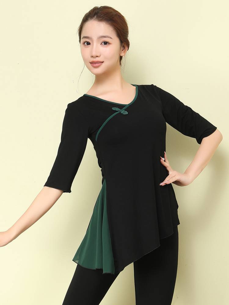 Dance service classical dance female set new adult black professional practice uniforms elegant modern dance dance service large size