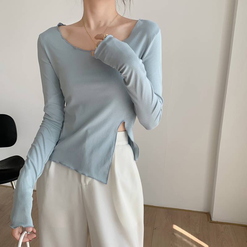 Modern dance practice service female long -sleeved top -like body base training service Chinese classical dance training performance performance clothing