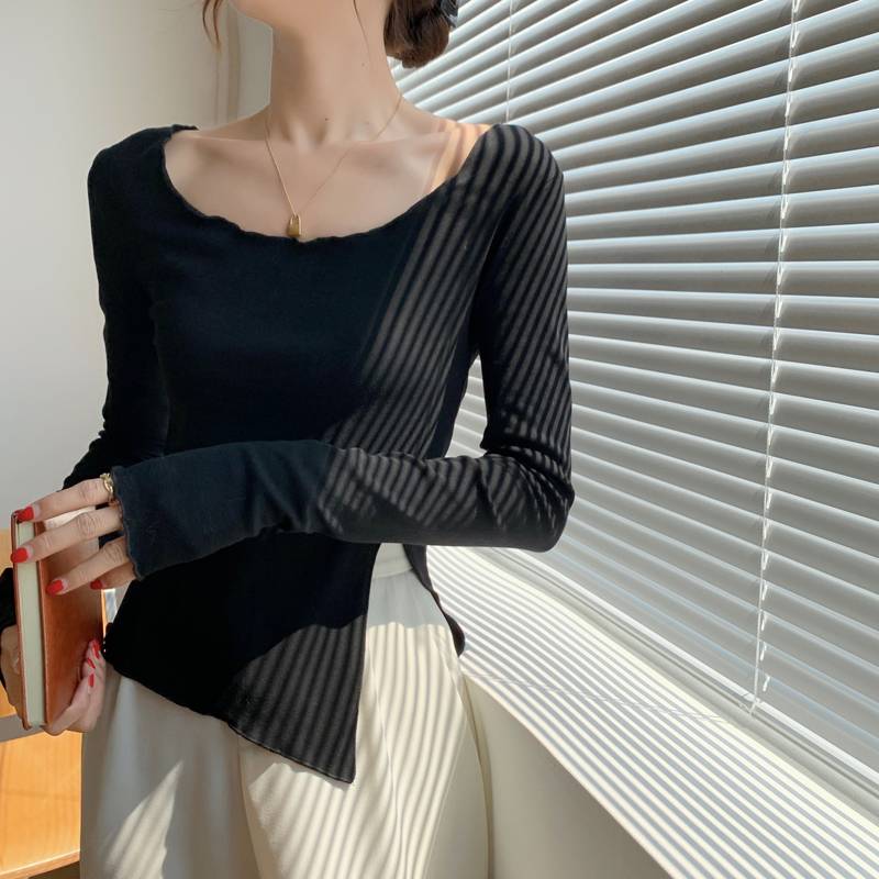 Modern dance practice service female long -sleeved top -like body base training service Chinese classical dance training performance performance clothing