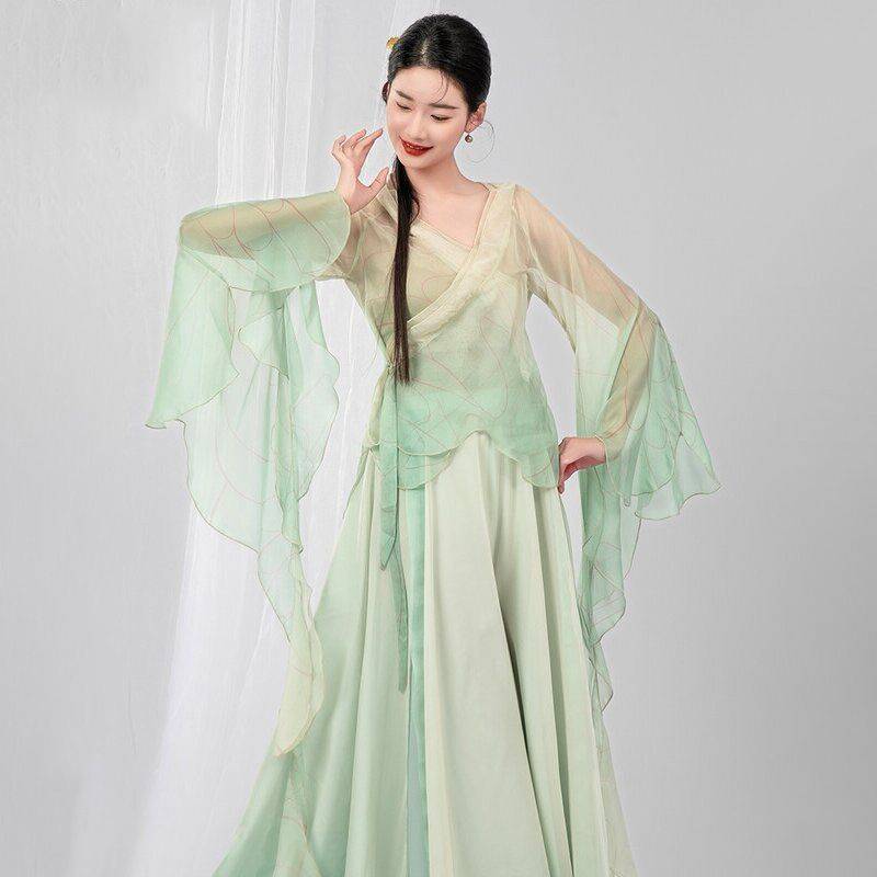 Classical dance dance clothing butterfly elegant fairy shit