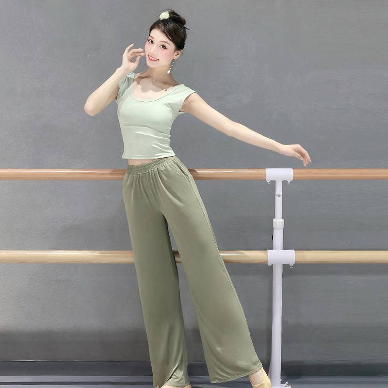 Modern dance training vest new body training service Chinese classical dance clothing summer dance top girl