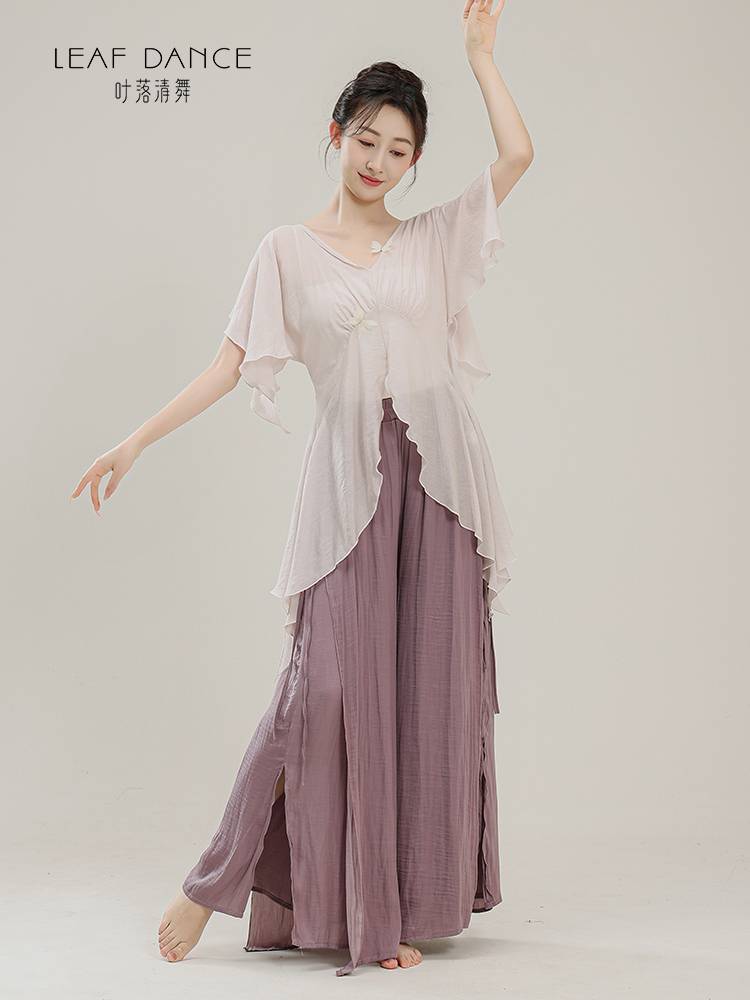 Ye Luo Qing Dance Classical Dance Fairy Fairy Qi Butterfly Zen Wings Top Modern Dance Chinese Dance Daily Dance Dance Series