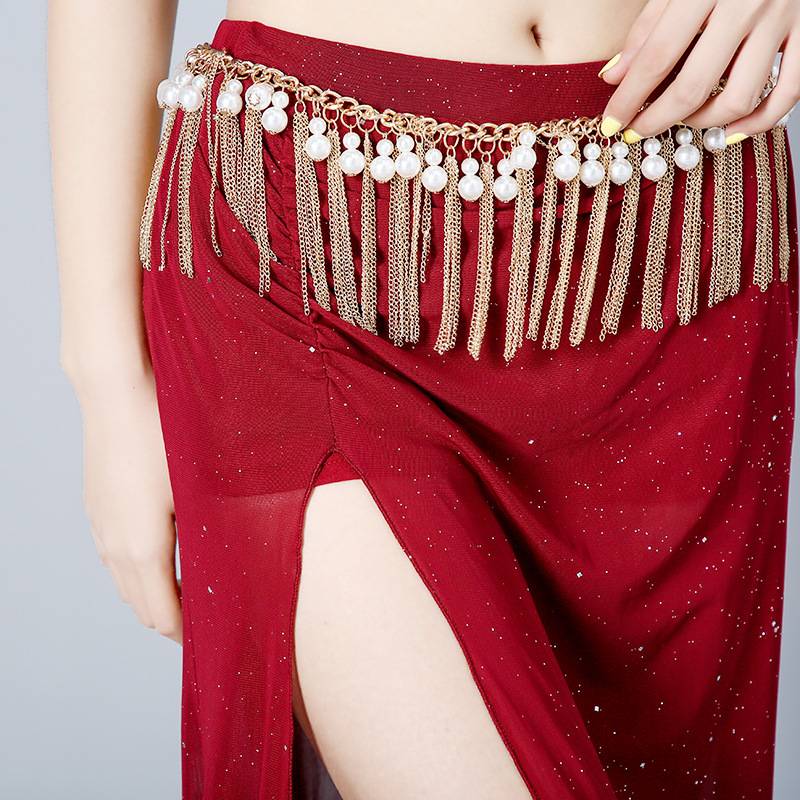 New classical belly dance practitioner performance suit set beginners spring and autumn sexy large size long skirt clothing