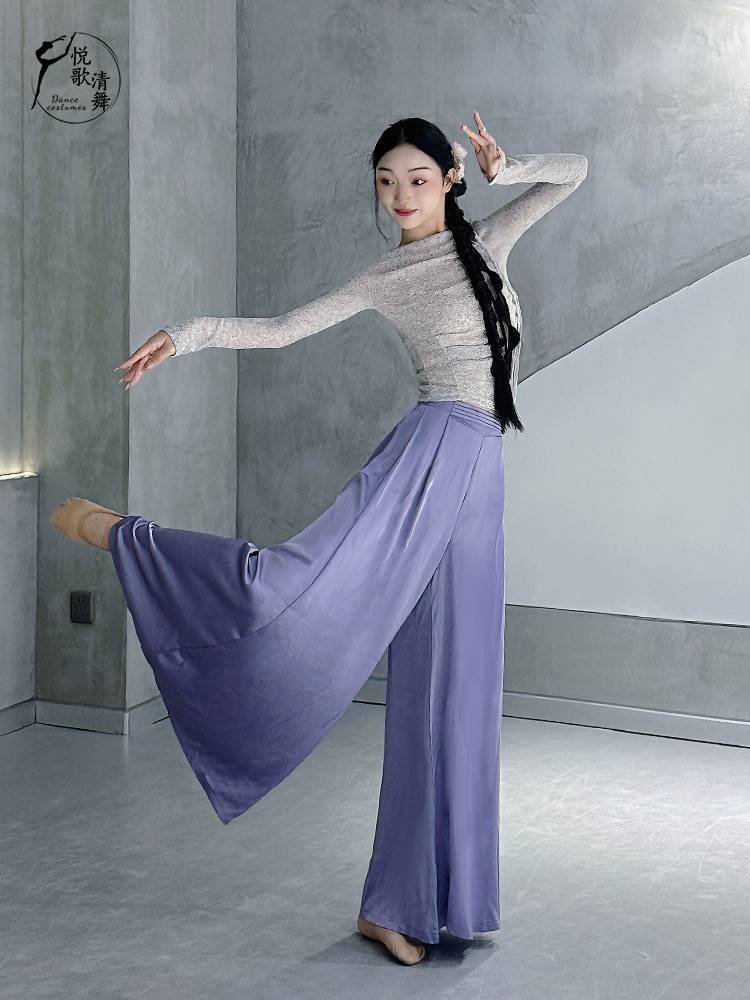 Classical dance new top fashion Chinese dance clothing form reflects elegant performance dance dance practice clothes summer