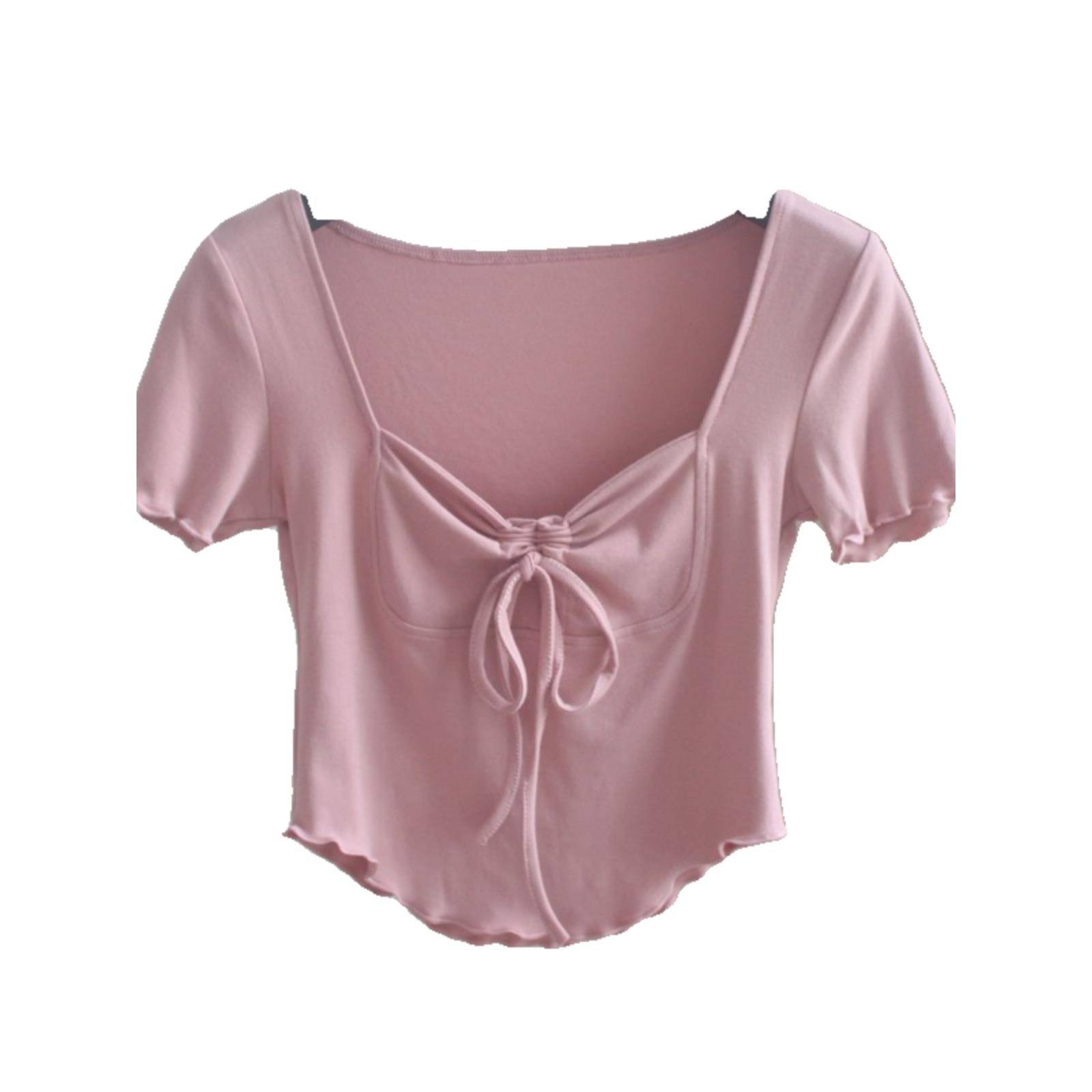 Modern dance shirt is thin women's practice service short -sleeved summer art test dance clothing classical dance clothing shape training suit