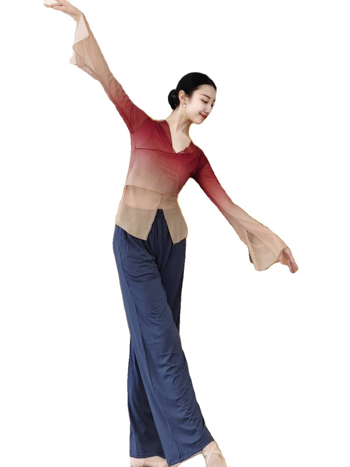 Classical Dance Graduation Rhymes Yaosa Jacket Practice Female Chinese Dance Ethnic Dance Modern Dance Clothing Foundation Training Service