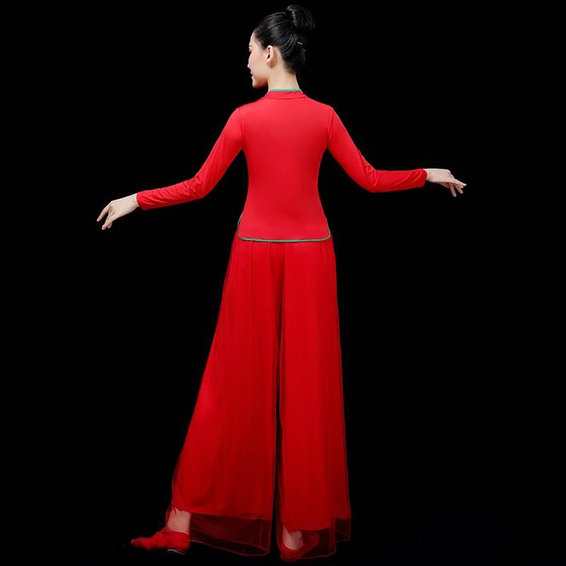Square dance clothing new suite Middle -aged and elderly modern dance competition performed classical dance seedlings dance summer women in summer