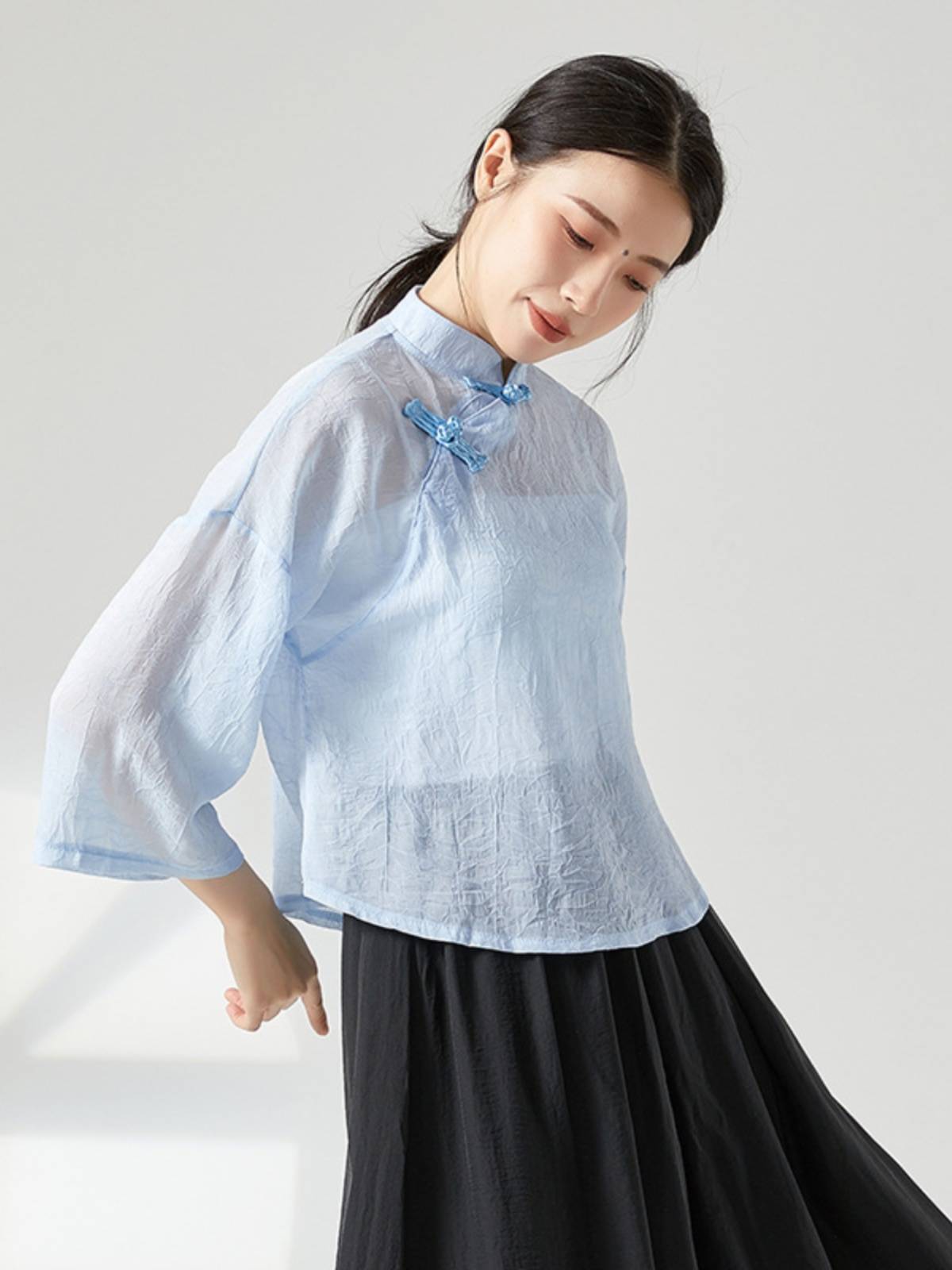 Classical Dance Dance Dress Dress Duck Ducks Moving Cheongsam Top State Female Chinese Dance Professional Performance Dance Clothing