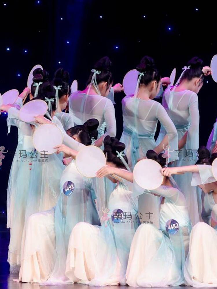 New Girl Classical Dance Performance Service Female Dance Practice Fan Dance Dance Country Dance Performance Club