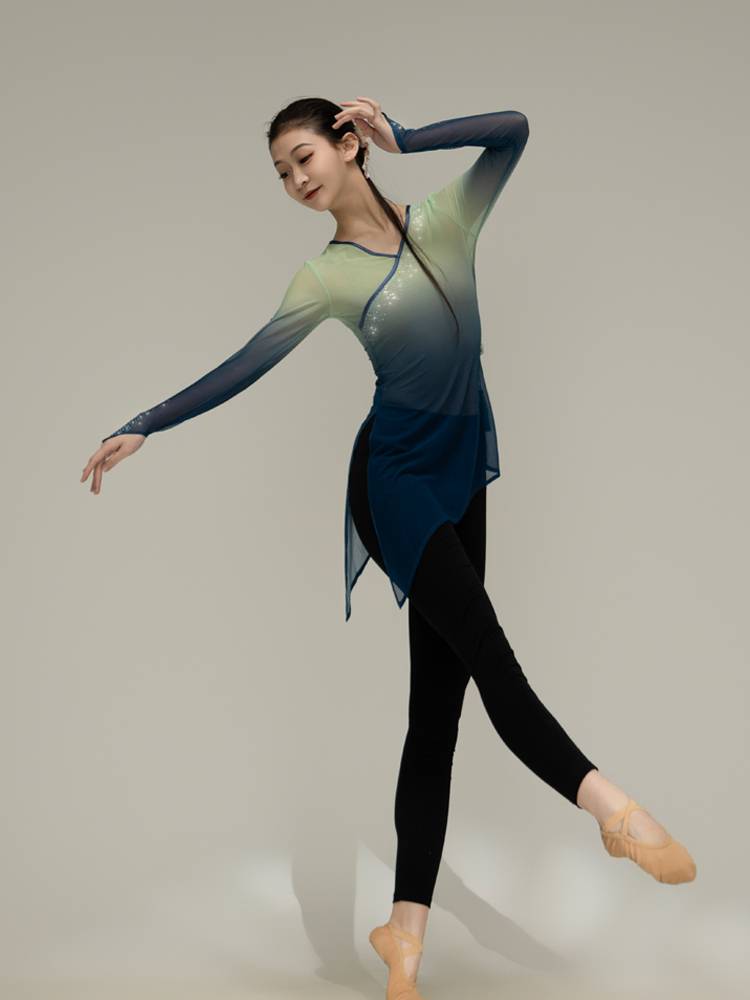 Classical dance clothing female elegant body rhyme dance dance practice service art test clothing ethnic ballet performance China