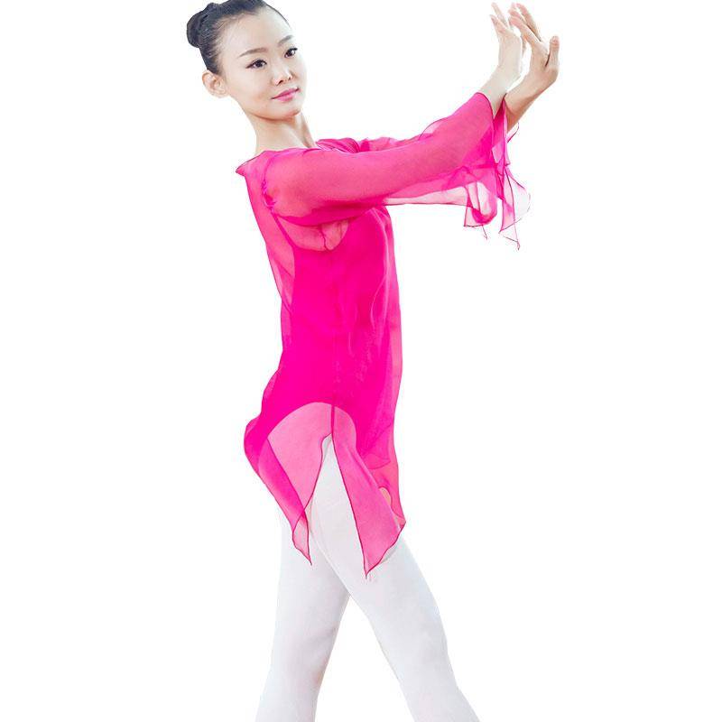 Hyun Dance Art Dance Practice Female Women's Sleeping Body Sleeve Classical Dance Said Yiyun Performing Performance Flower