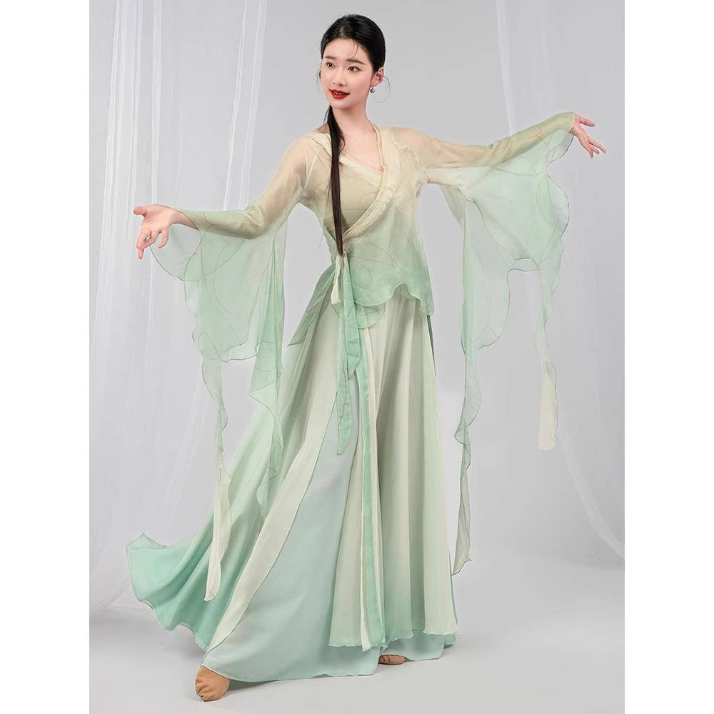 2024 new classical dance exercise skills gradually transformed into Yunda Yao Dance Dance Chinese Dance Flowing Performance Dance Server Women