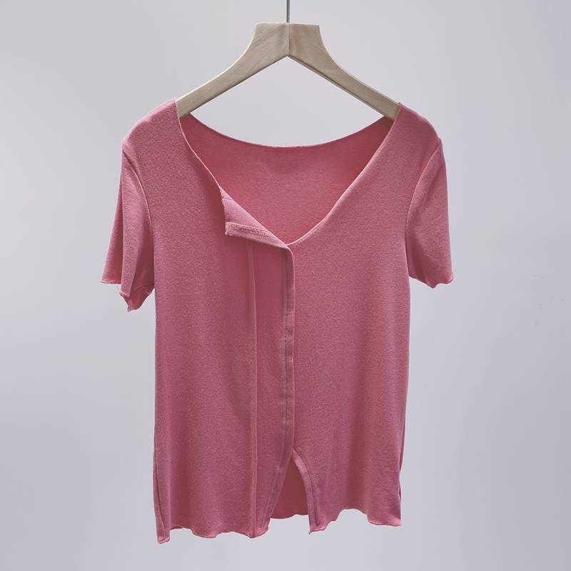 Dance service practice service female short -sleeved classical dance modern dance Chinese dance slim training uniform top sports base training service