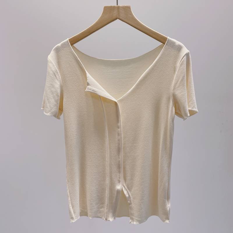 Dance service practice service female short -sleeved classical dance modern dance Chinese dance slim training uniform top sports base training service