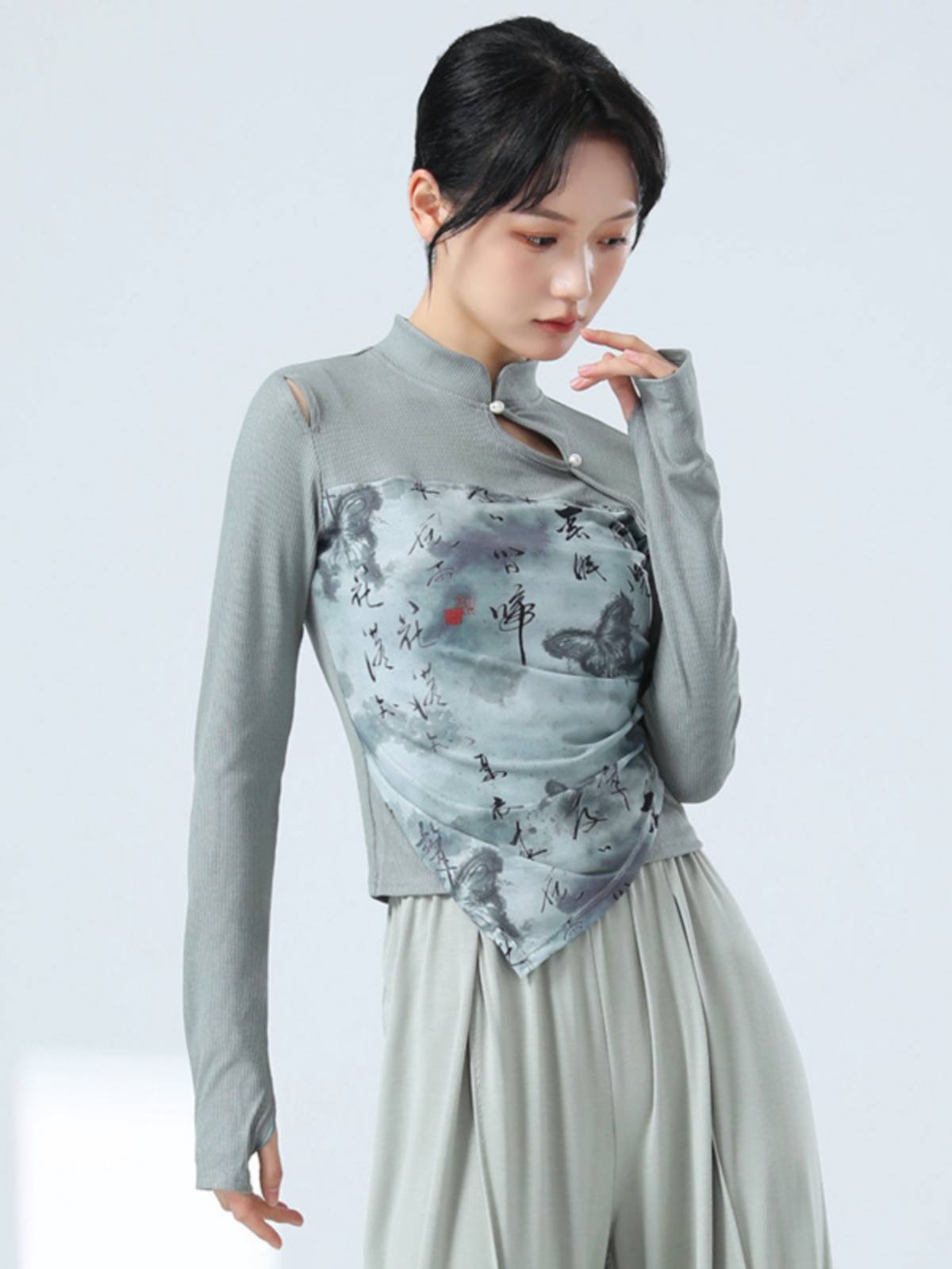 China's new Chinese classical dance ink painting dance service female new self -cultivation service base training skills base top