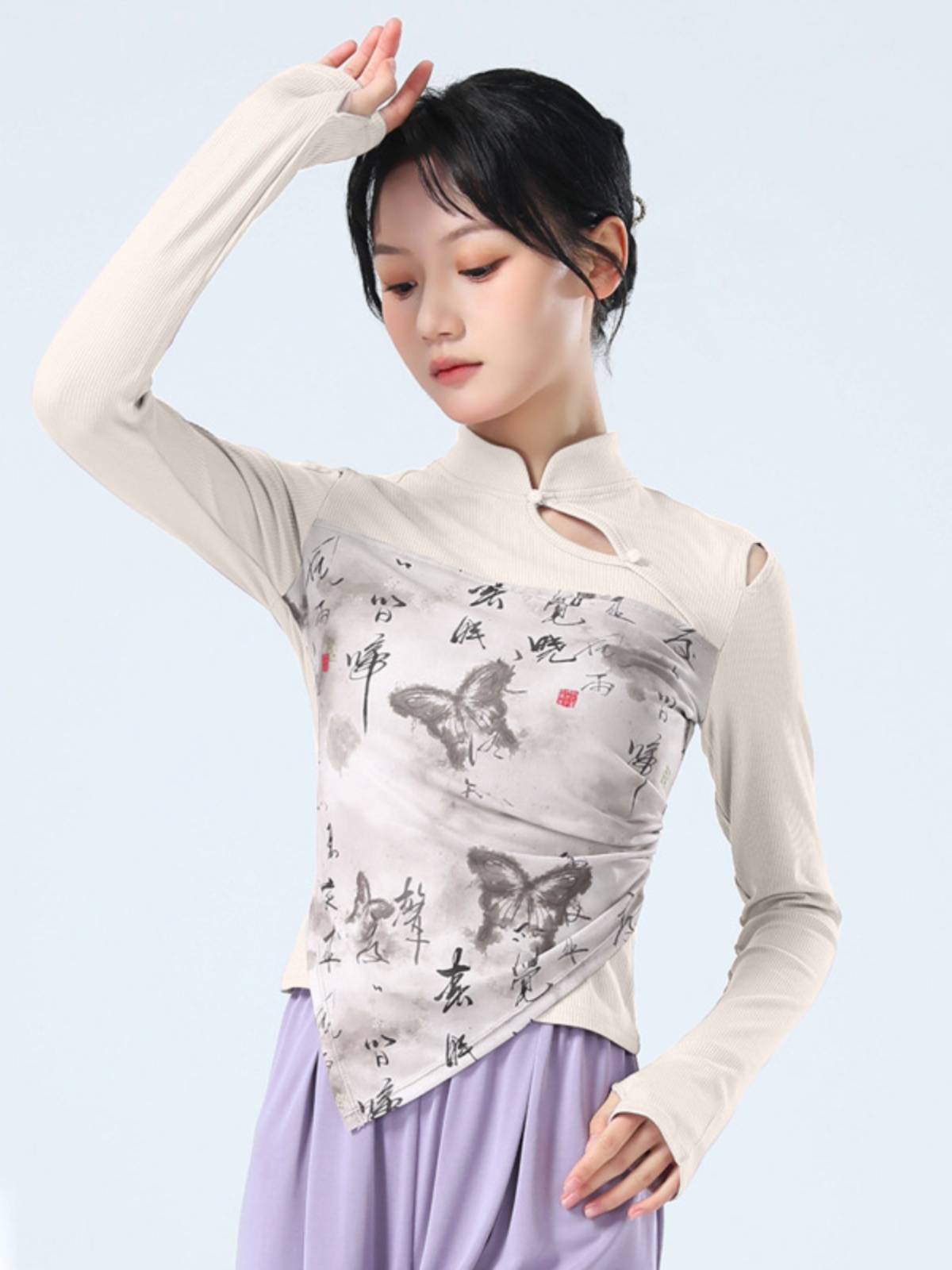 China's new Chinese classical dance ink painting dance service female new self -cultivation service base training skills base top