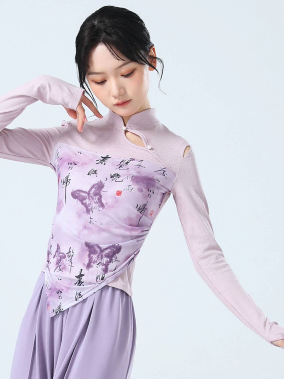 China's new Chinese classical dance ink painting dance service female new self -cultivation service base training skills base top