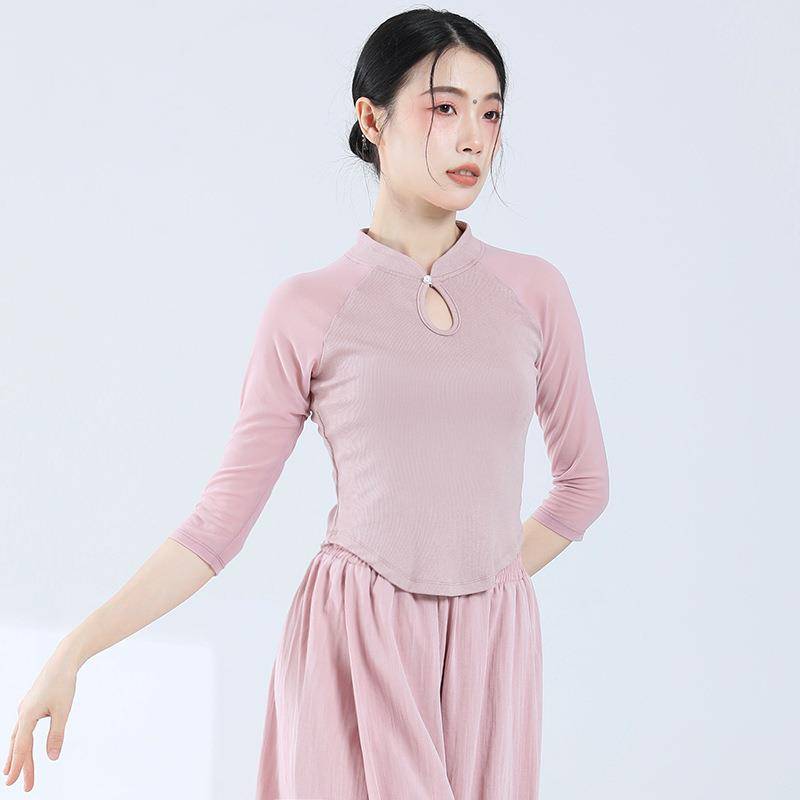 Classical dance cheongsam collar dance stand -up dance thin dance dance service performance service clothes -shaped sports service teacher practice uniform