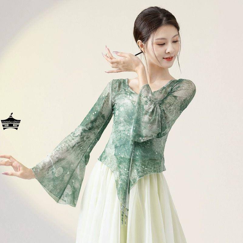 Temperament Classical Dance Dance Cloths Wear elegant Chinese dance dance clothes