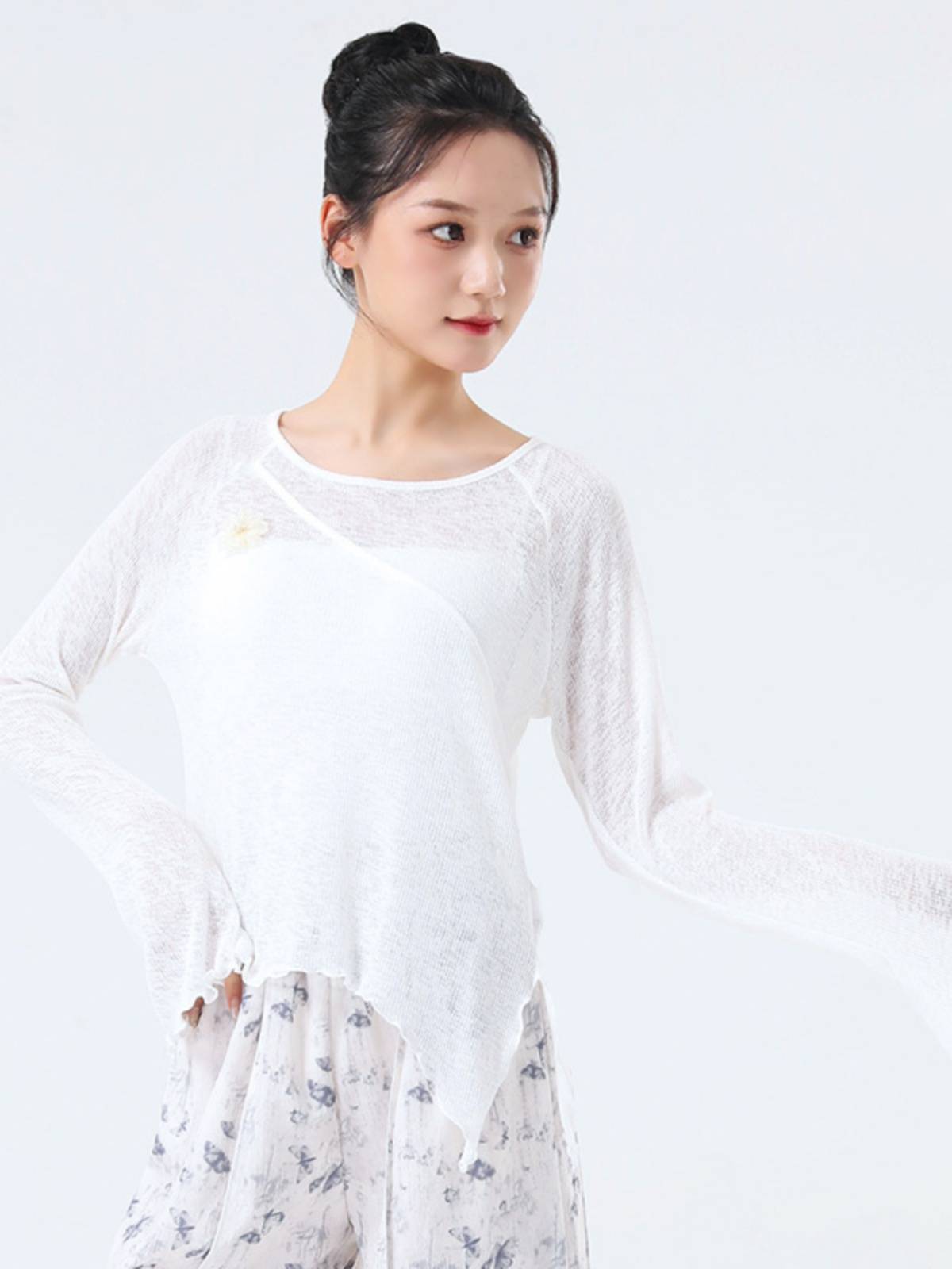 Modern dance service practice service female new adult slimming daily training performance service service Chinese dance classical dance top