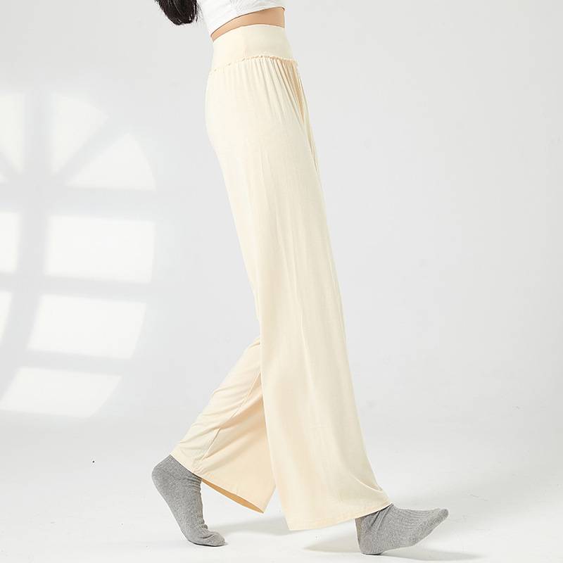 Dance pants new spring and summer wide -leg pants Modern dance pants feel Chinese dance national clothing classical dance exercise suit