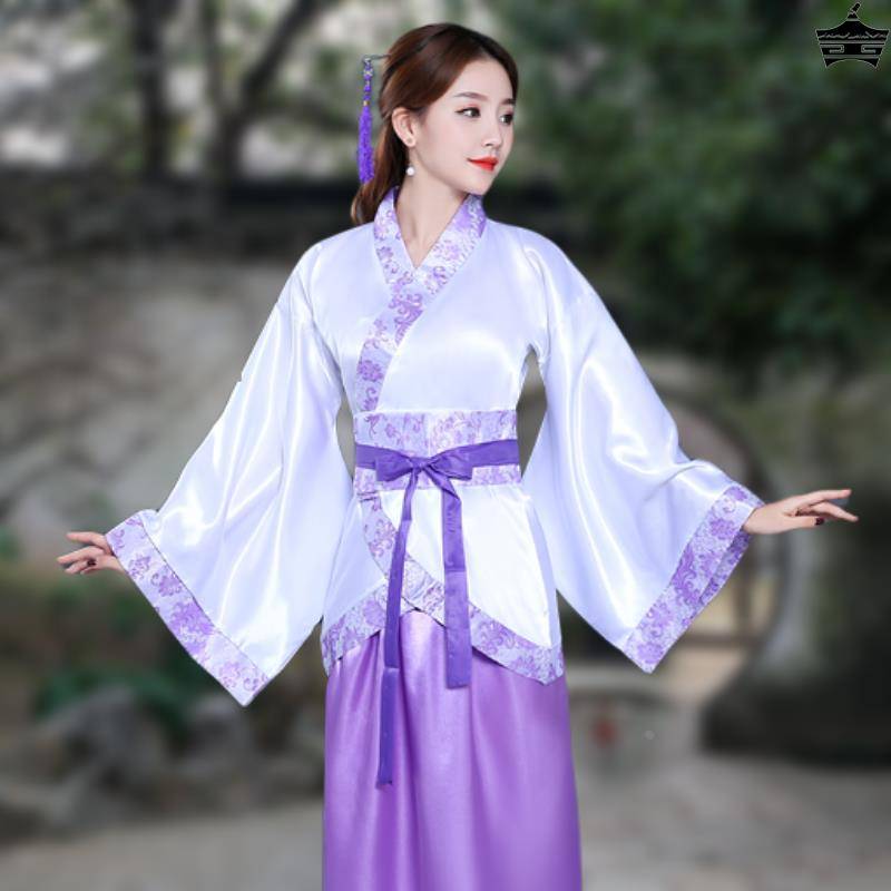 Tang Costume Hanfu Female Fairy Concubine Princess PERFORMING THE CLASSICAL DANCE HAN TANGQU Hem hem Hemfe