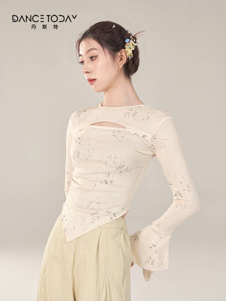 Dancetoday Classical Dance Server Fairy Fairy Gauze Yaodong Clothing Long Sleeve Grade Female Art Test Fair Performance Services